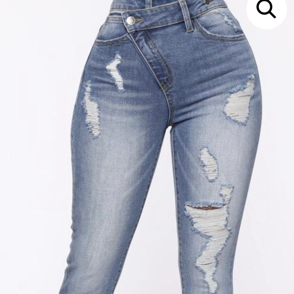 Mid rise jeans